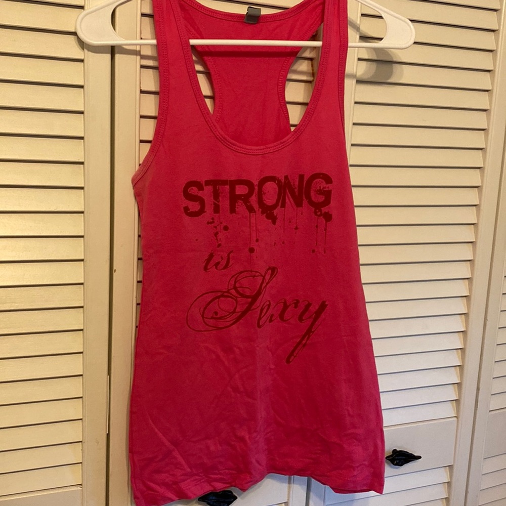 Motivational Workout Tank - Next Level Apparel